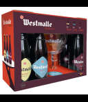 Westmalle Geschenkverpakking 6x33cl met Glas