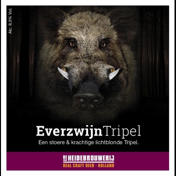 Heidebrouwerij Everzwijn Tripel